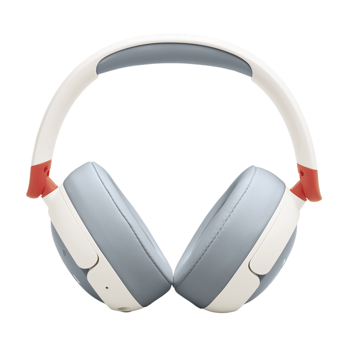 JBL Junior 470NC - White - Wireless over-ear noise cancelling kids headphones - Front image number null
